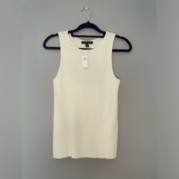 NWT Banana Republic Women’s white/cream coloured top, keyhole back size S - Picture 7 of 9